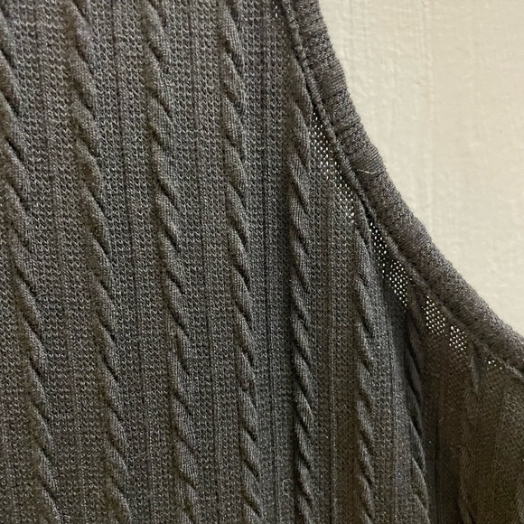 Maternity Cable Knit, Large - Picture 4 of 5